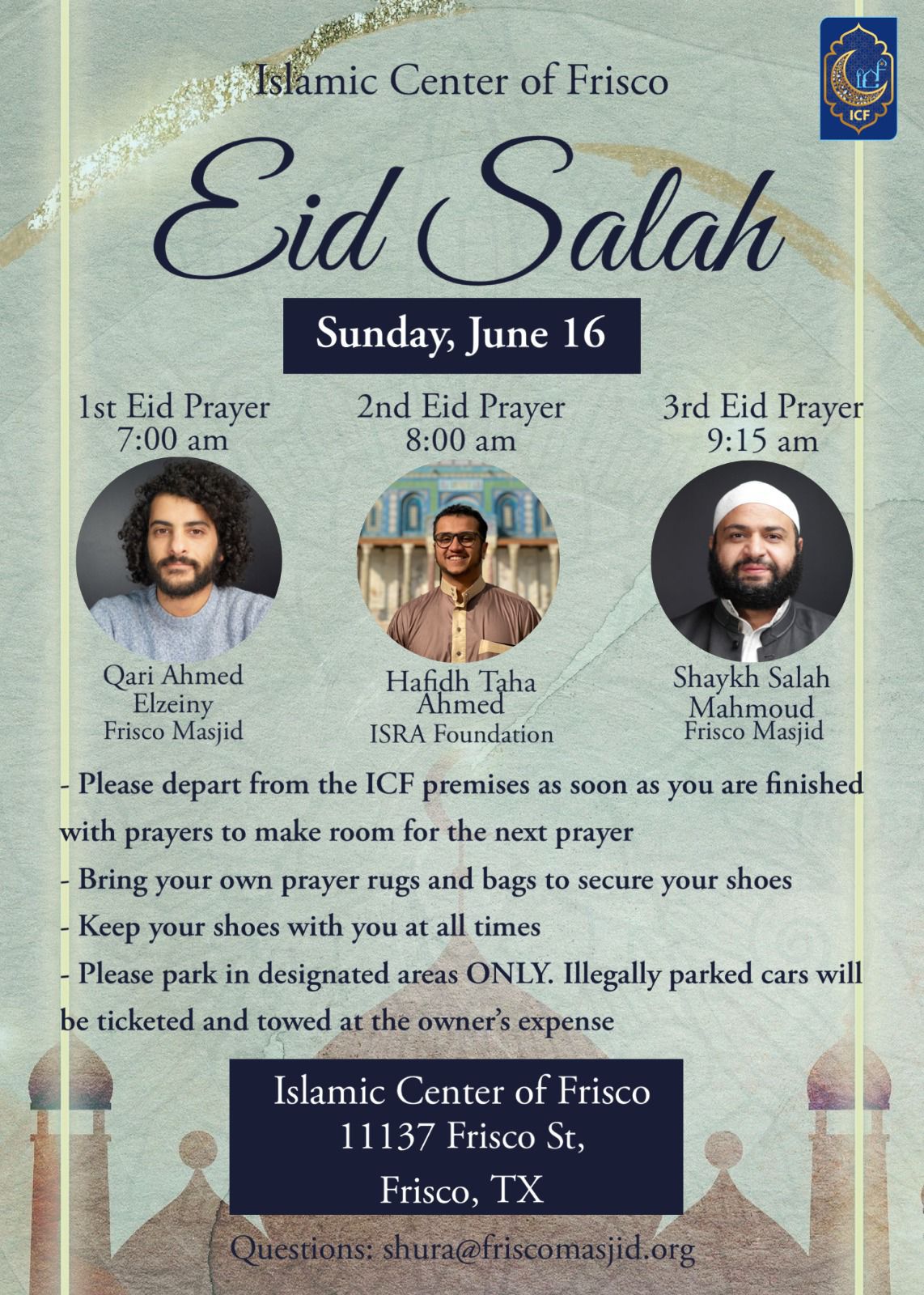 Eid ul Adha Salah 2024