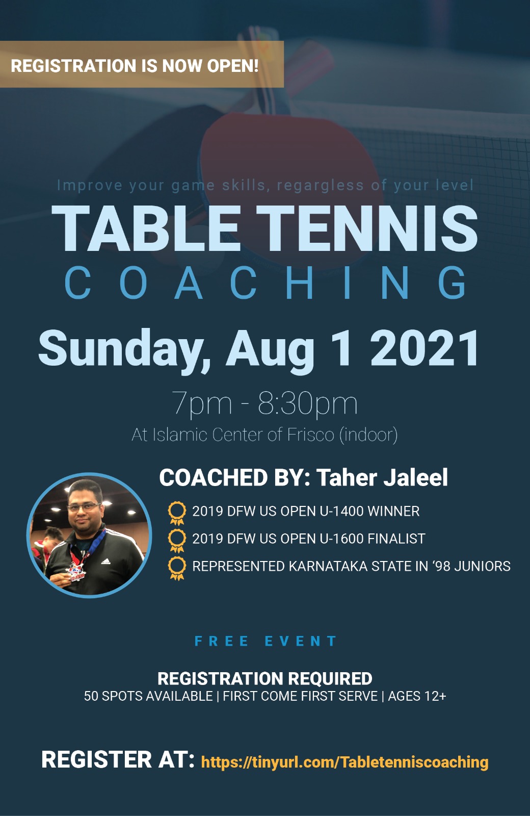 Table Tennis Coaching