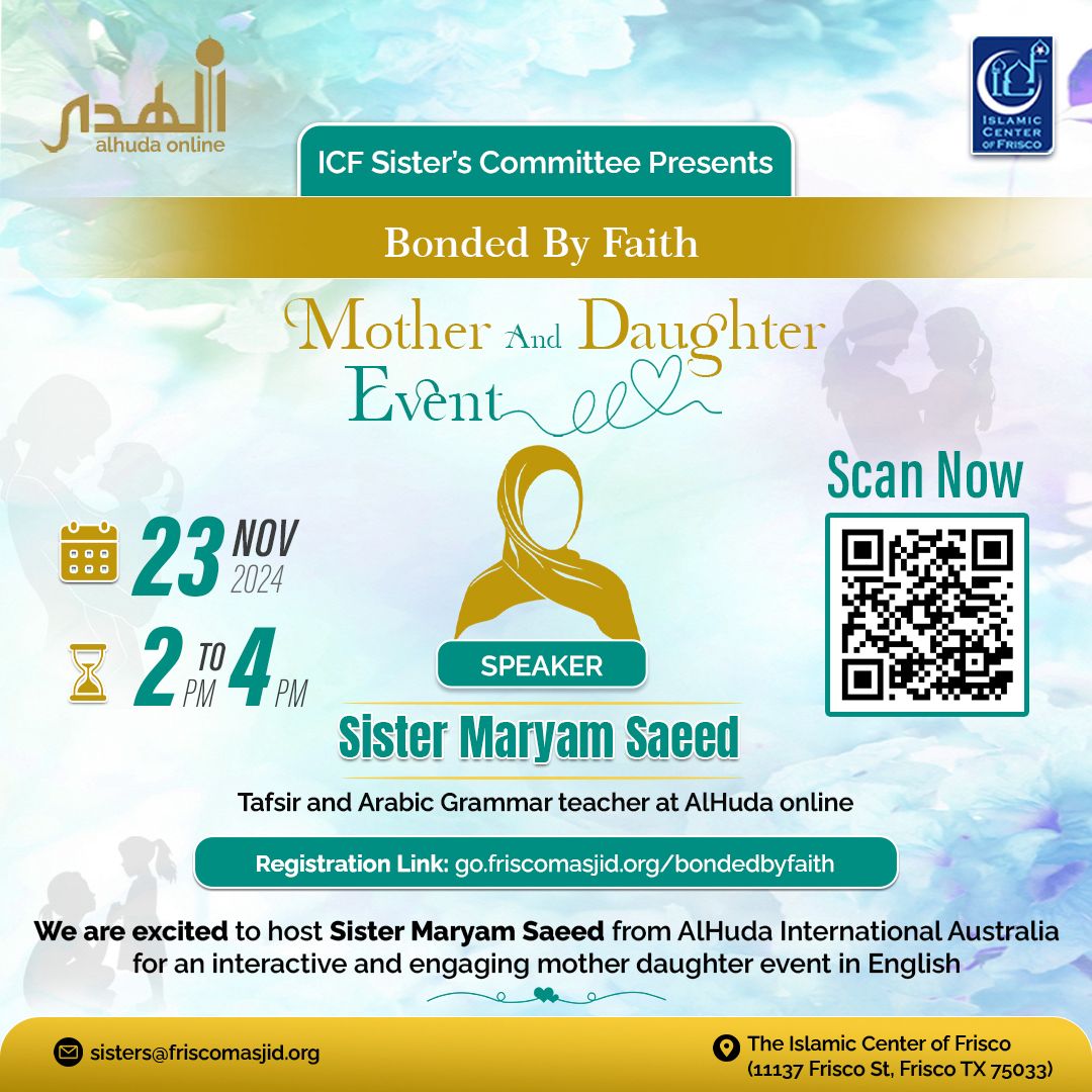 Bonded By Faith ~ A Mother and Daughter Event