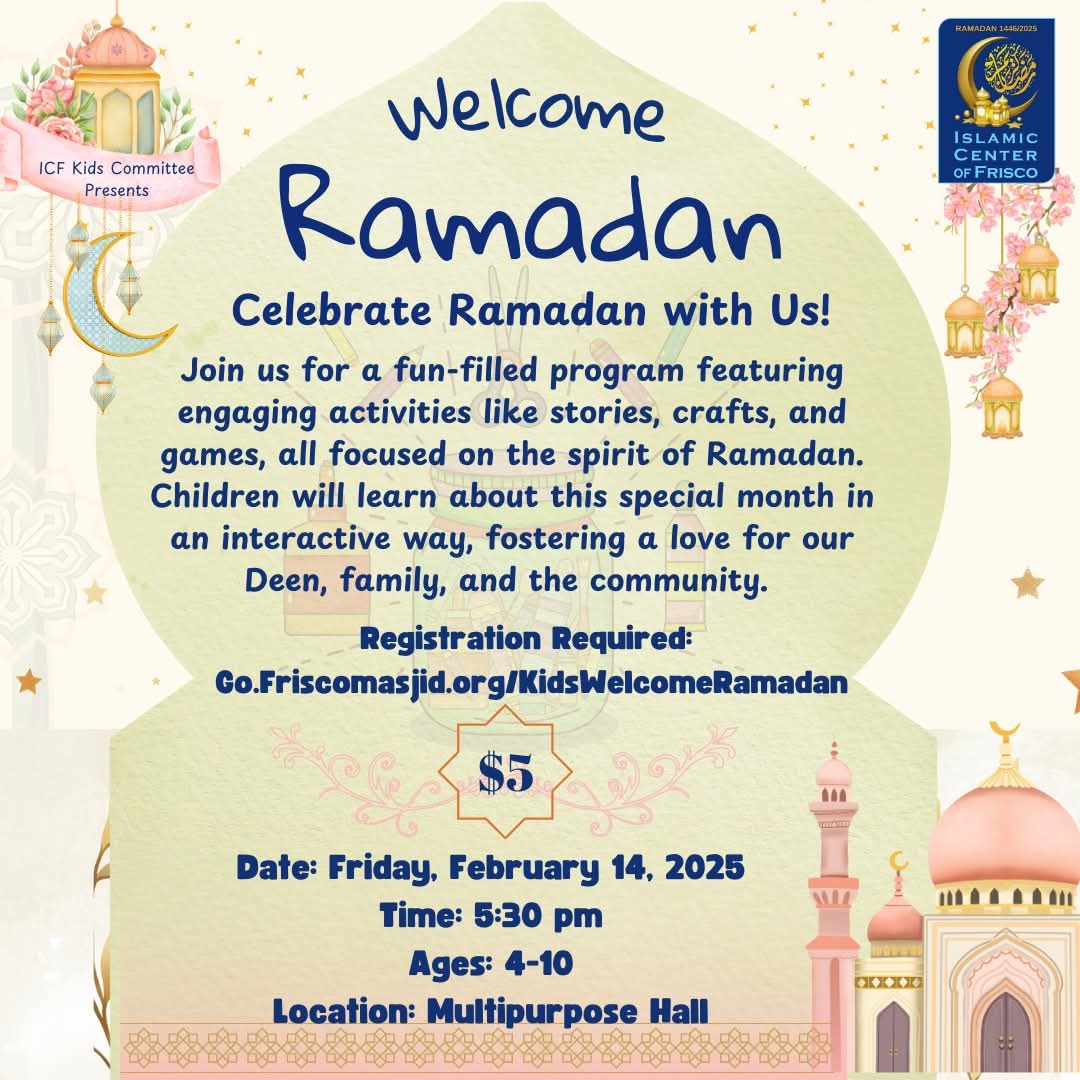 Kids Welcome Ramadan 2025
