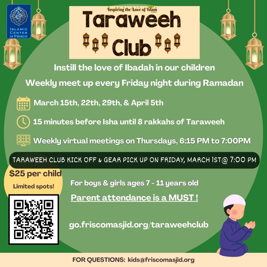 Kids Taraweeh Club 2024