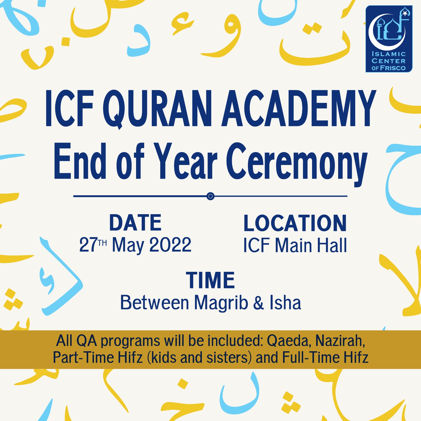 Quran Academy Graduation 2022