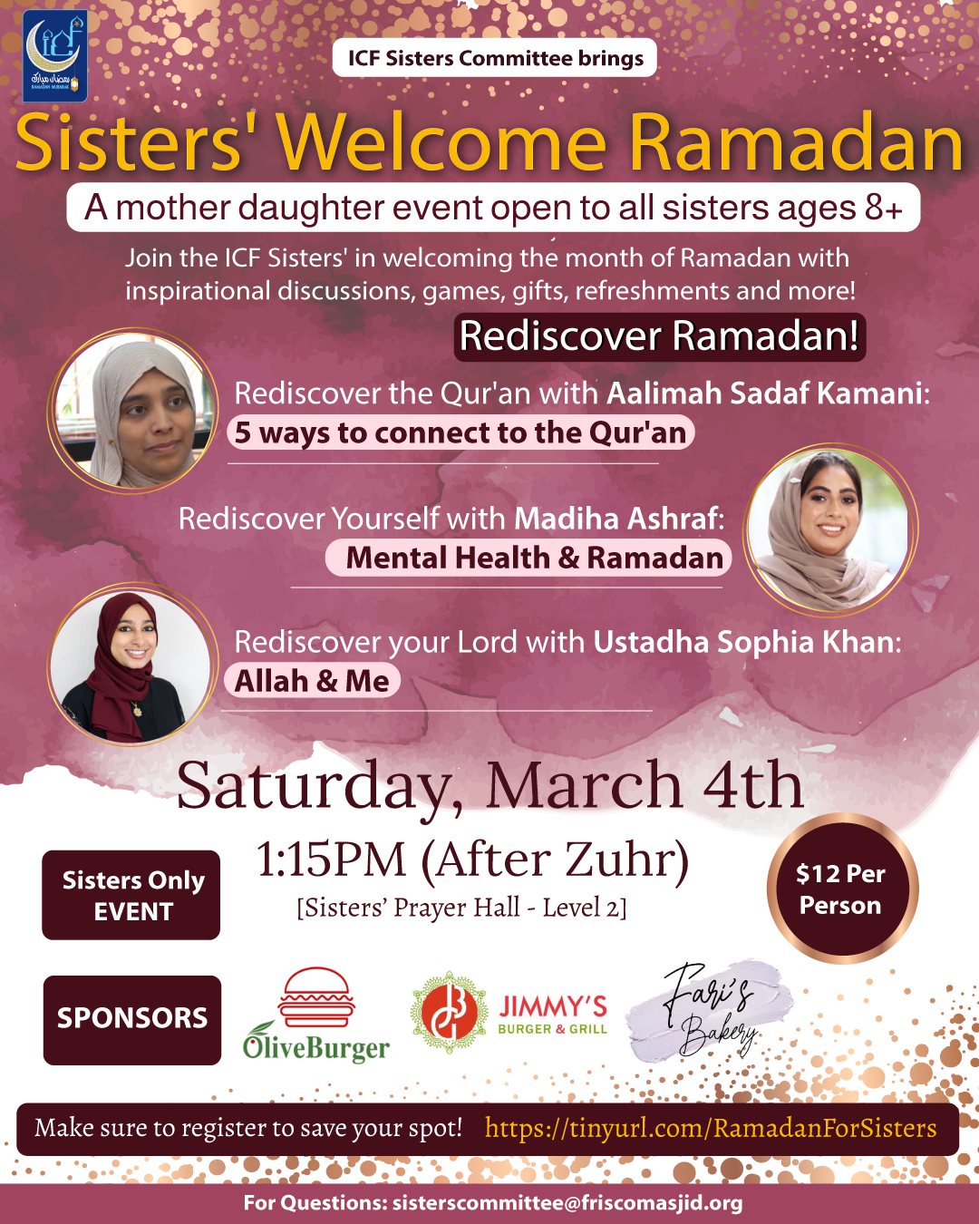 Sisters’ Welcome Ramadan