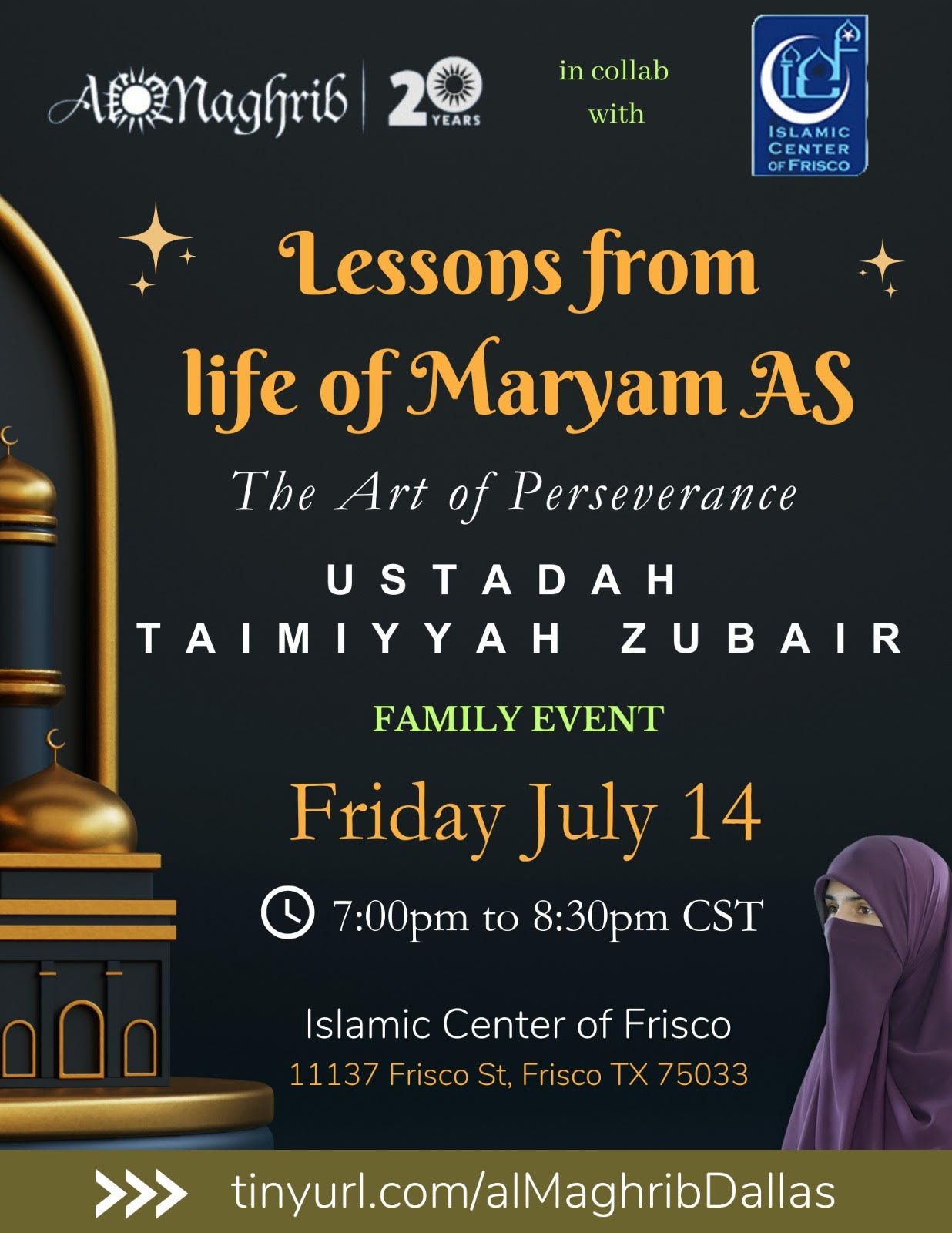 Lessons from the Life of Maryam AS