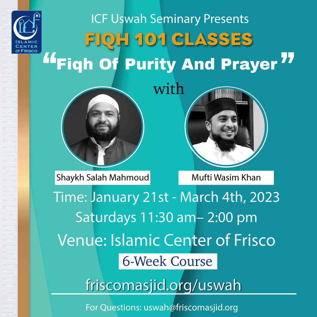 ICF Uswah Seminary Fiqh 101 Classes