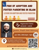 Fiqh of Adoption and Foster Parenting in Islam