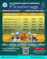 ICF 2nd Annual Quran Competition