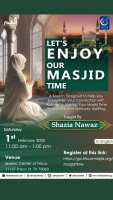 Let's Enjoy Our Masjid Time