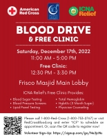 Blood Drive & Free Clinic